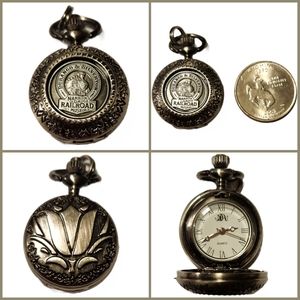 Vintage Collection Quartz Pocket Watch, Durango & Silverton Railroad Museum